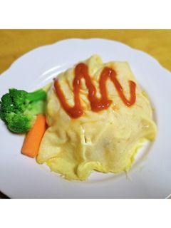 ズボラなシンプルオムライス-レシピのメイン写真