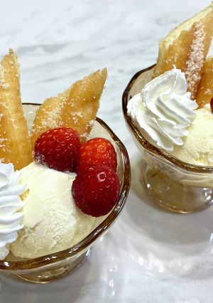 揚げパンサンデー-レシピのメイン写真