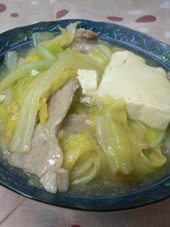 白菜と豚肉のオイスターソース煮-レシピのメイン写真