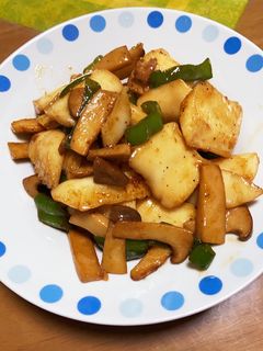 イカとエリンギのバター醤油炒め-レシピのメイン写真