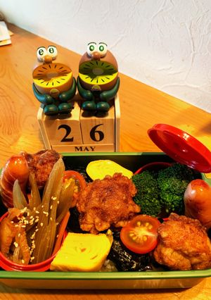 高一長女　お弁当(のり唐)-レシピのメイン写真