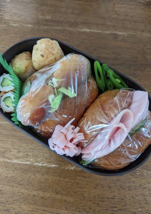 JK☆ロールパンサンド2種弁当♪-レシピのメイン写真