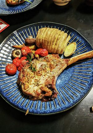 骨付き豚肉のオーブン焼き-レシピのメイン写真