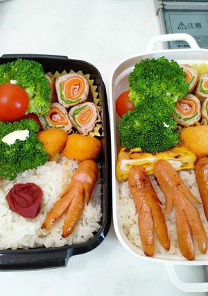 お弁当に❁⃘*.ﾟお花の肉巻き-レシピのメイン写真