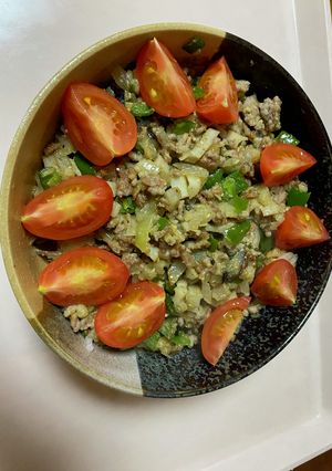 みまからとうがらしのピリ辛みそ野菜どん-レシピのメイン写真