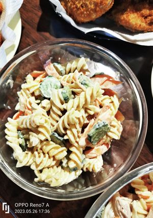 フジッリで★鶏ハムと根菜マカロニサラダ-レシピのメイン写真