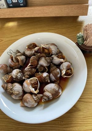 自己流 磯つぶの煮付け-レシピのメイン写真