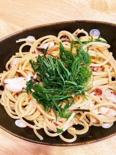 梅と塩昆布の和えるだけのさっぱりパスタ-レシピのメイン写真