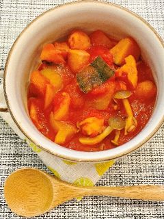 レンジで簡単!野菜たっぷりラタトゥイユ-レシピのメイン写真