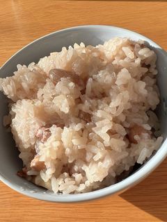 祖母直伝!小豆を使わない*落花生のお赤飯-レシピのメイン写真