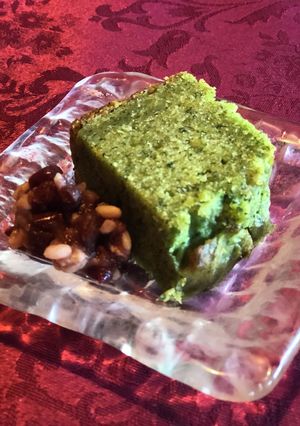 発酵あんこと小松菜ケーキ-レシピのメイン写真