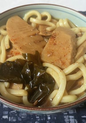 若竹シーチキンうどん-レシピのメイン写真