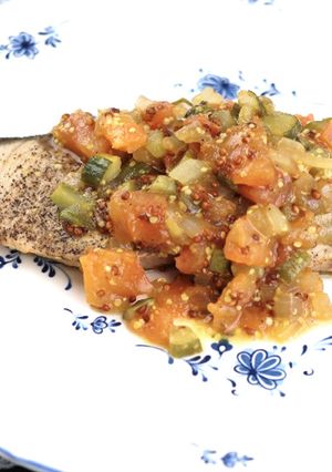 野菜もとれる！ブリのマスタードソテー-レシピのメイン写真