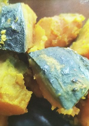 皮の硬い南瓜炊いたョォ！厨房ばあばぁ！-レシピのメイン写真