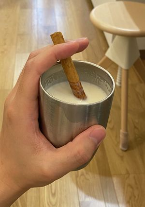 ハチミツ入りホットカウボーイ(カクテル)-レシピのメイン写真