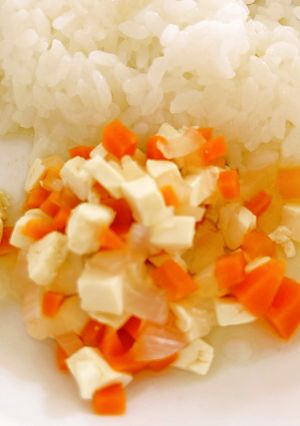【保育園離乳中期】豆腐と野菜のやわらか煮-レシピのメイン写真