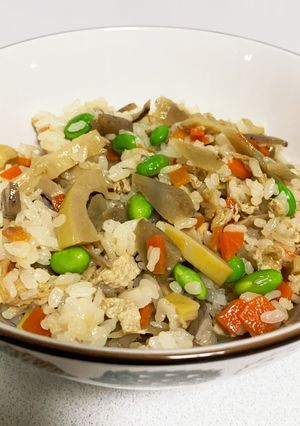 ☆懐かしい味　酢飯のたけのこ混ぜご飯-レシピのメイン写真