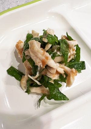 和えるだけ! サラダチキンと大葉の梅和え-レシピのメイン写真