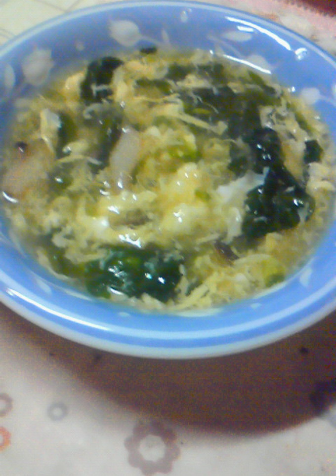 初心者の簡単♪スープ　うちの卵スープ-レシピのメイン写真