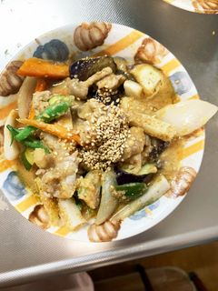 コク旨きな粉味噌味豚こま大根青椒肉絲風-レシピのメイン写真