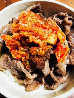 キムチ牛丼-レシピのメイン写真