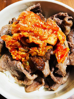 キムチ牛丼-レシピのメイン写真