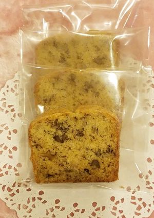 くるみとバナナのパウンドケーキ-レシピのメイン写真