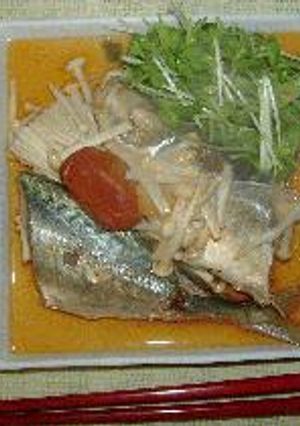 アジの梅干し煮-レシピのメイン写真