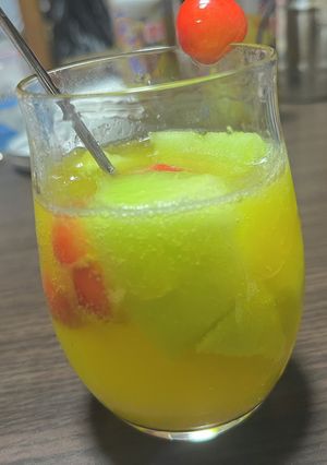 フルーツポンチ風モクテル-レシピのメイン写真