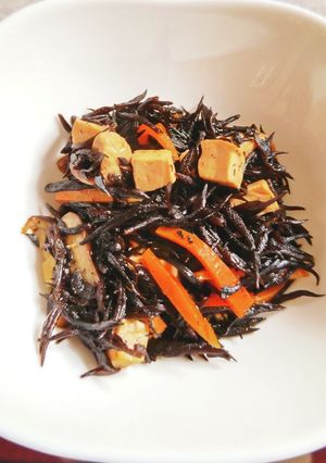 木綿豆腐入りひじき煮-レシピのメイン写真