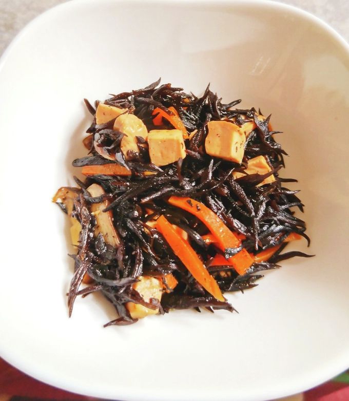 木綿豆腐入りひじき煮 by クック5496CD☆ 【クックパッド】 簡単