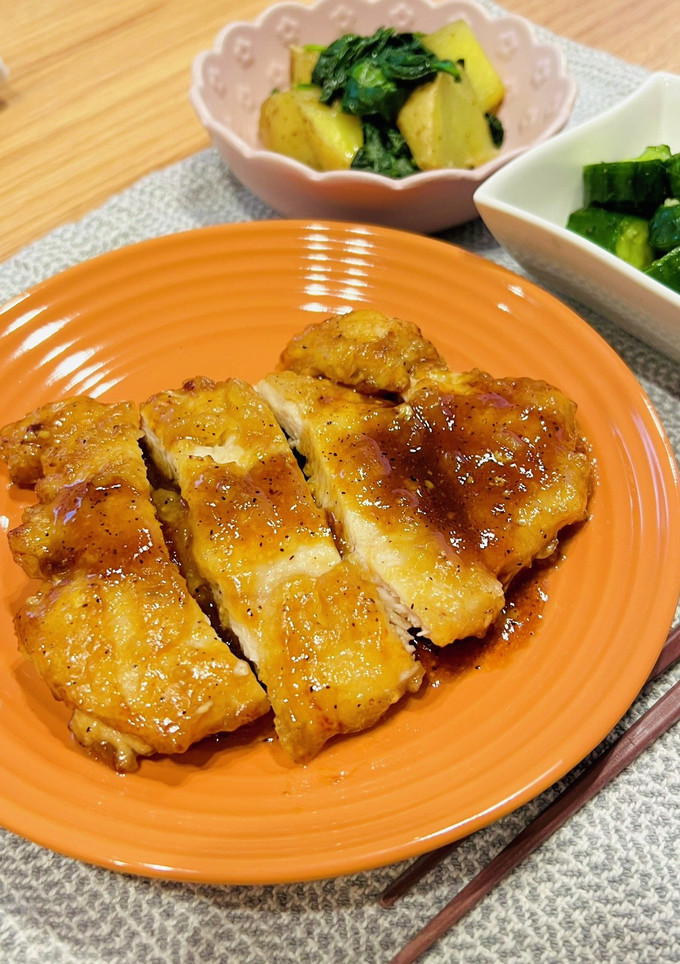 鶏のガーリックペッパー焼き-レシピのメイン写真