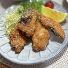 รูปของ 魚臭みのない、ジューシーな鯖の竜田揚げ