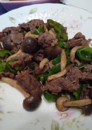 焼肉のタレで冷蔵庫の残り物炒め-レシピのメイン写真