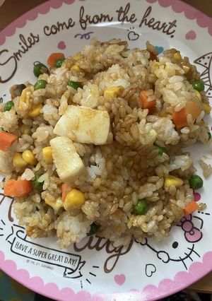 オガタ家ブランチ　シーフードカレーピラフ-レシピのメイン写真