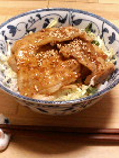 お腹が減ったら!!豚丼-レシピのメイン写真