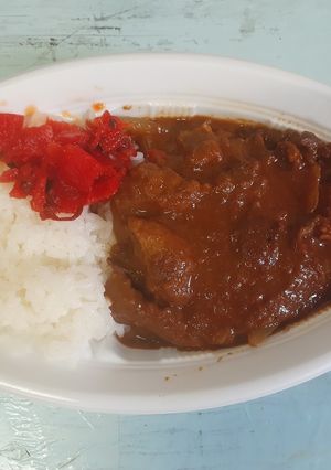 牛カルビ鶏もも肉スパイスカレー-レシピのメイン写真
