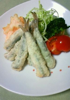 旬の味♪コイワシの天ぷら-レシピのメイン写真