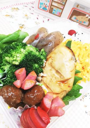 何時に起きるか判らない家族への弁当♡-レシピのメイン写真