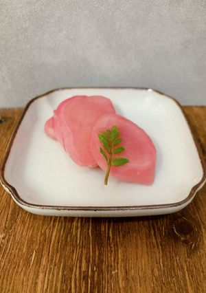 梅酢で紅生姜-レシピのメイン写真