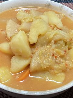 野菜たっぷり味噌汁!(^^)!-レシピのメイン写真