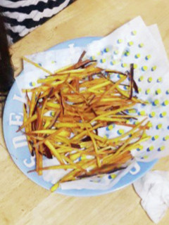 簡単すぎ!カリカリうまっ!!さつまいも-レシピのメイン写真