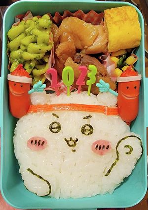 運動会ちいかわおにぎり弁当!-レシピのメイン写真