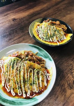薄焼き卵で焼きそばが豪華に！オムそば♪-レシピのメイン写真