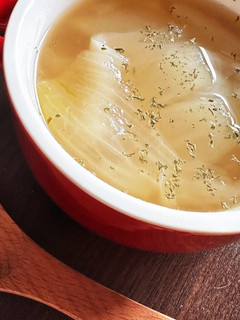 酒カスが作った新たまスープ-レシピのメイン写真