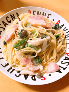 (余り野菜でOK)適当で絶品豆乳パスタ-レシピのメイン写真