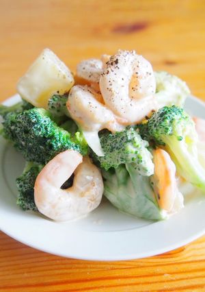 おうちでお店の味♪海老ブロデリサラダ-レシピのメイン写真