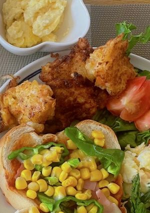 厚揚げ海老団子-レシピのメイン写真
