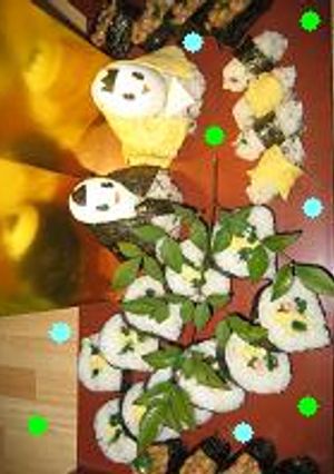 ひなまつりイケメン&キュートなお寿司☆-レシピのメイン写真