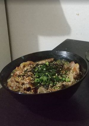 ネギ塩豚丼-レシピのメイン写真